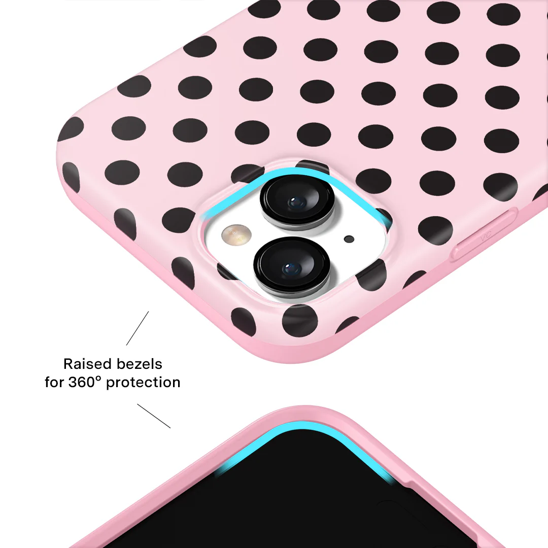 Princess Pink Polka Dot iPhone Case - Image 58