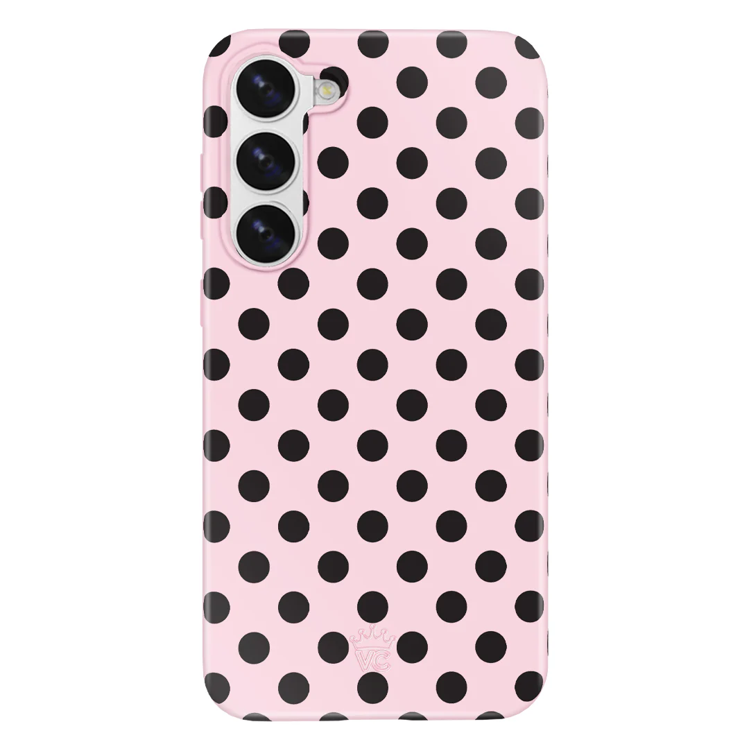 Princess Pink Polka Dot Samsung Case - Image 36