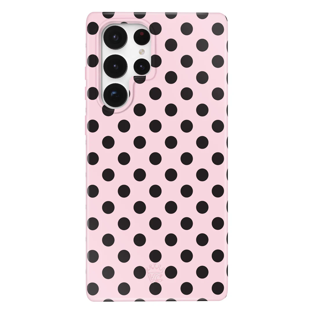 Princess Pink Polka Dot Samsung Case - Image 41