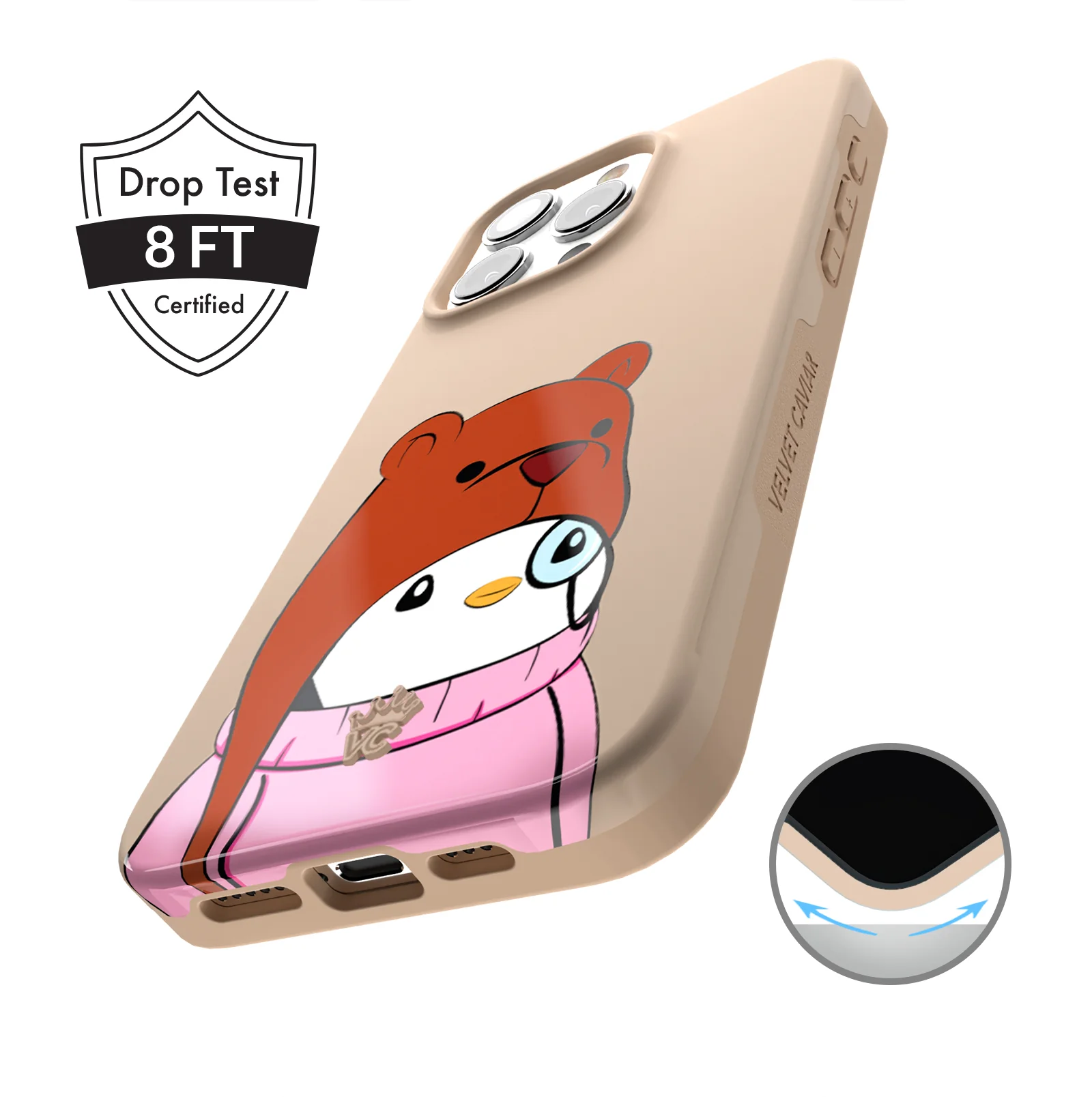 Pudgy Penguins Huddle Up iPhone Case - Image 11