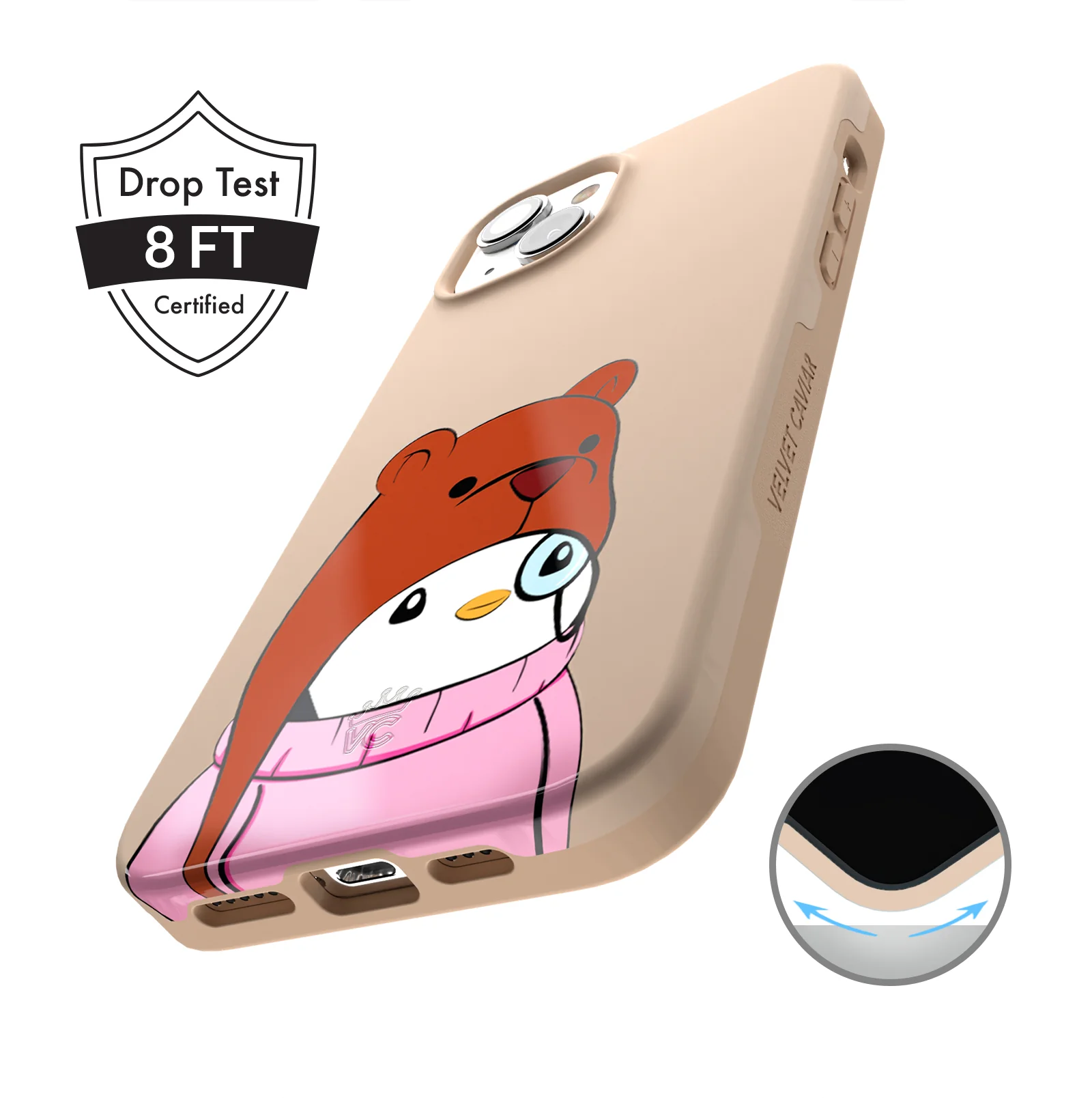 Pudgy Penguins Huddle Up iPhone Case - Image 35