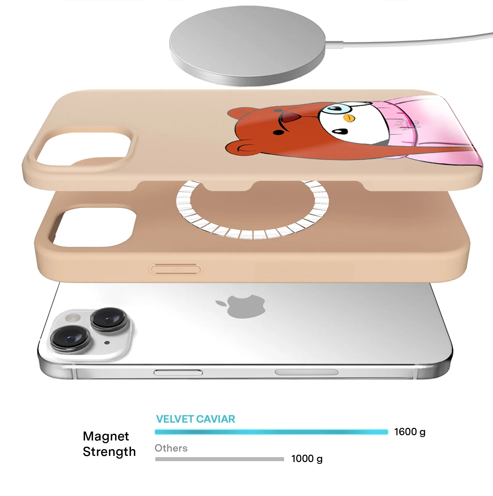 Pudgy Penguins Huddle Up iPhone Case - Image 52