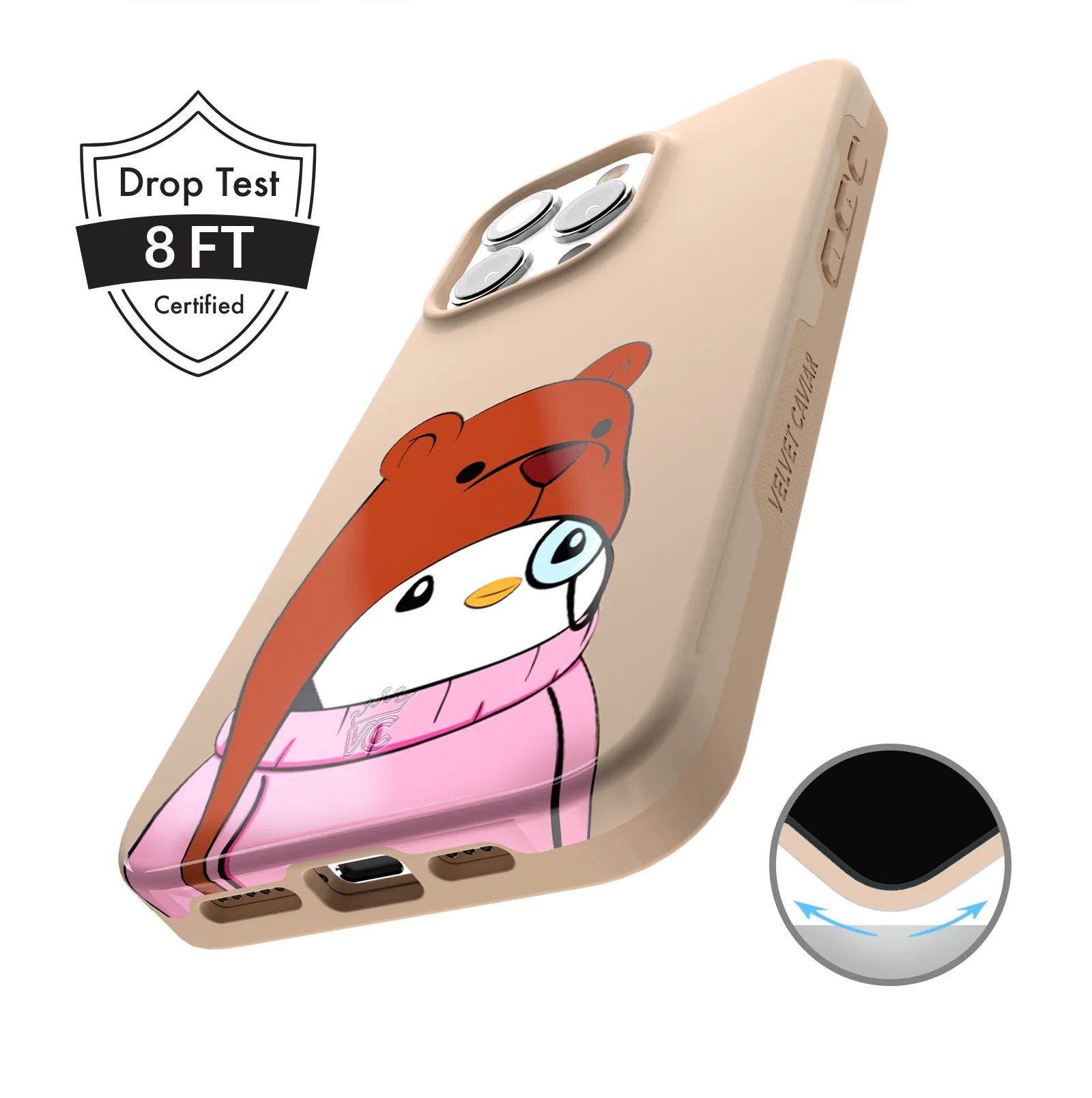 Pudgy Penguins Huddle Up iPhone Case - Image 71