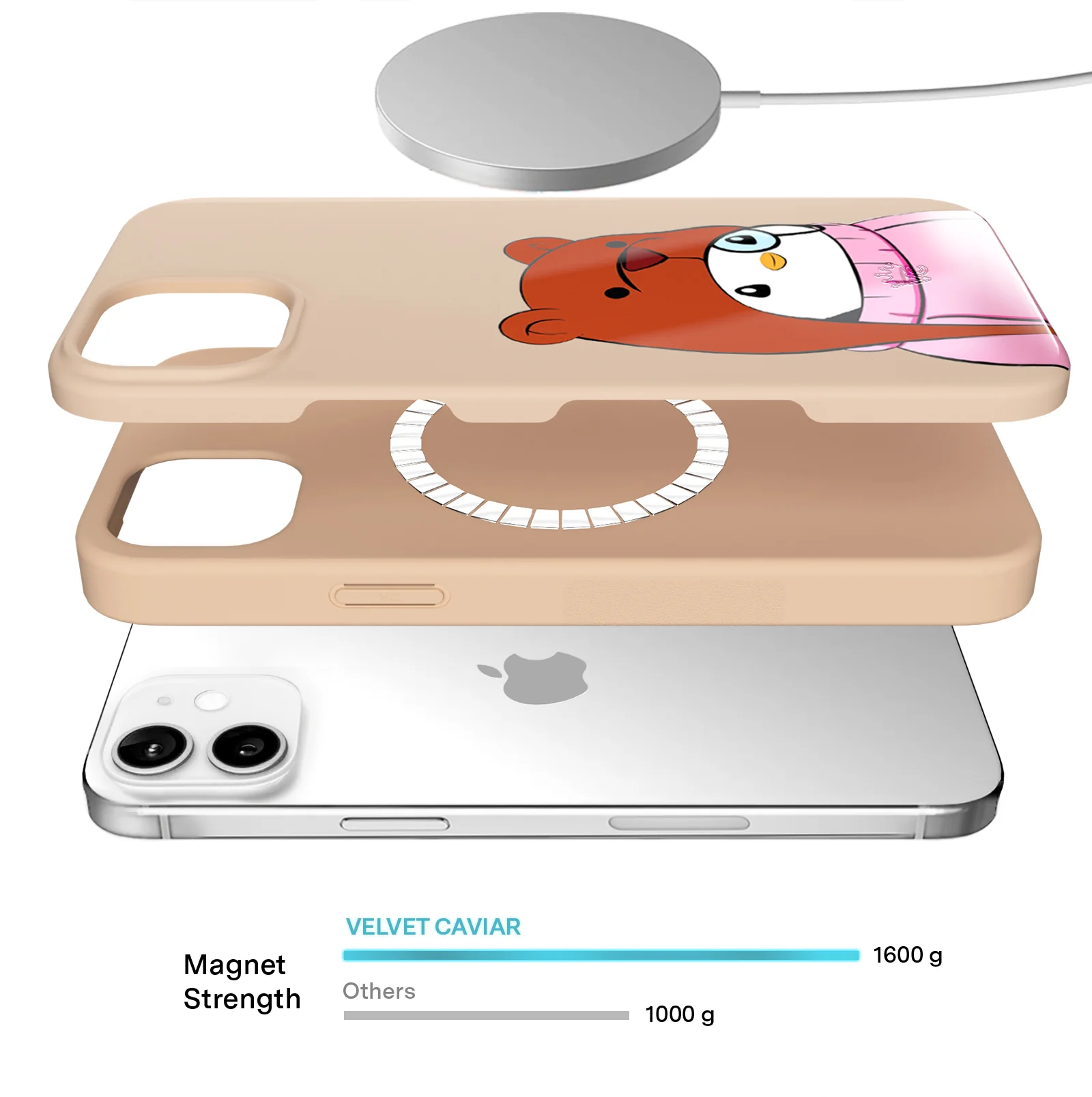 Pudgy Penguins Huddle Up iPhone Case - Image 76