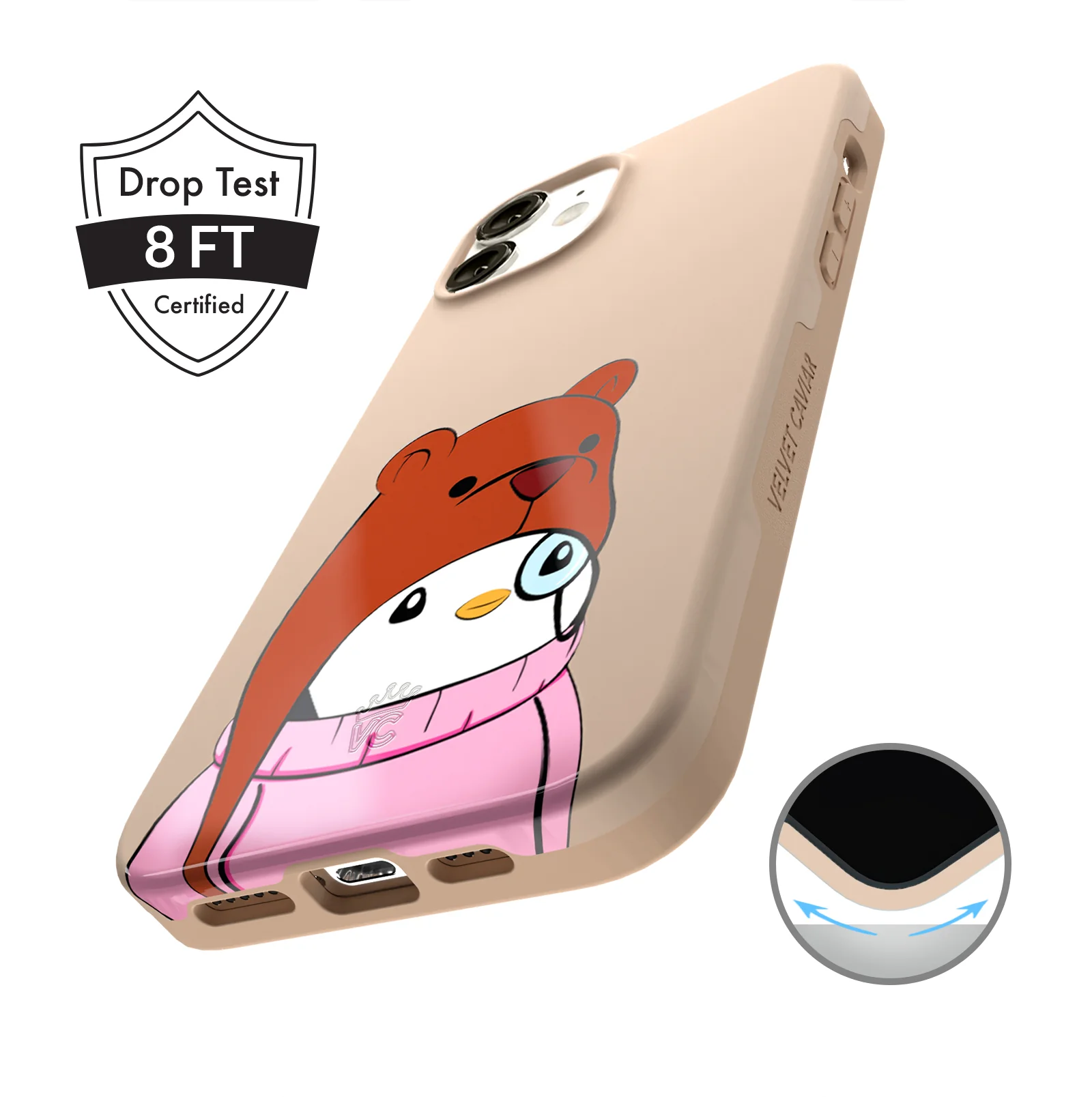 Pudgy Penguins Huddle Up iPhone Case - Image 77