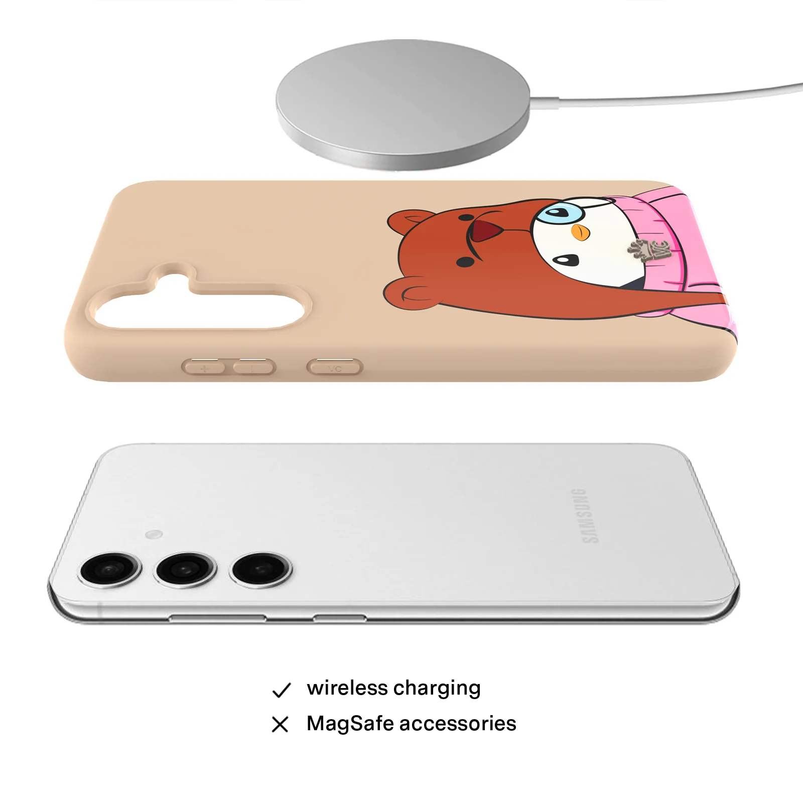 Pudgy Penguins Huddle Up Samsung Case - Image 4