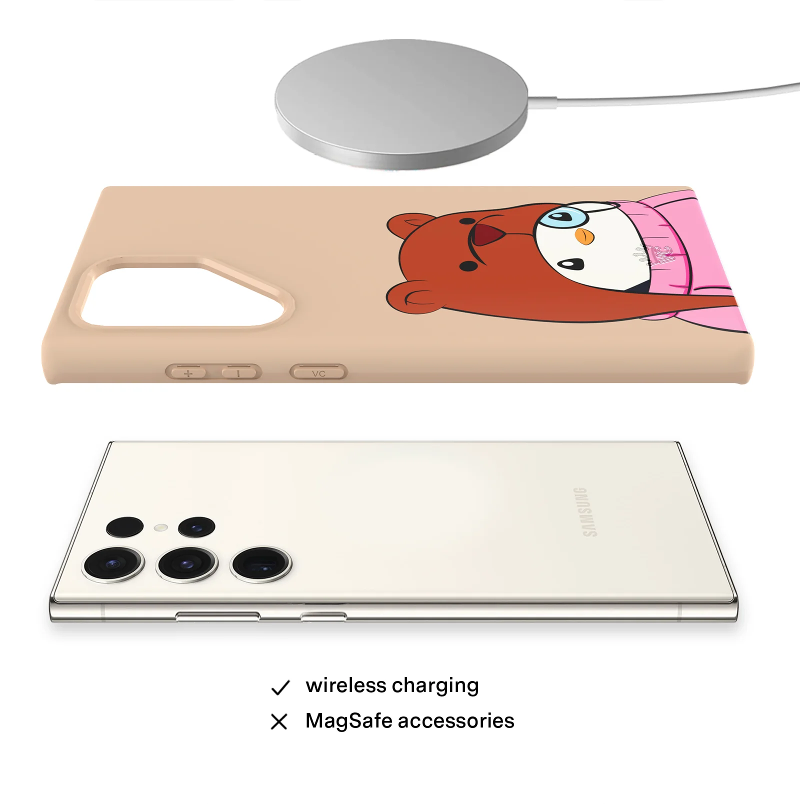 Pudgy Penguins Huddle Up Samsung Case - Image 52