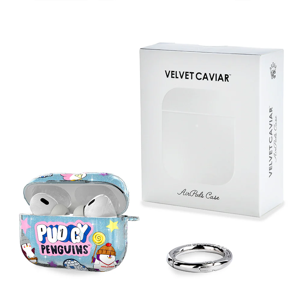 Pudgy Penguins Iceberg Glitter AirPod Case - Image 10