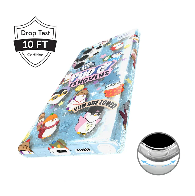 Pudgy Penguins Iceberg Glitter Samsung Case - Image 15
