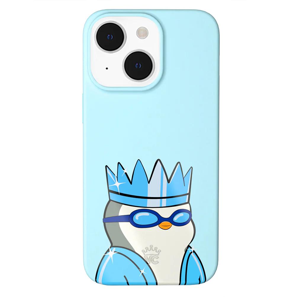 Pudgy Penguins Polar Blue iPhone Case - Image 25