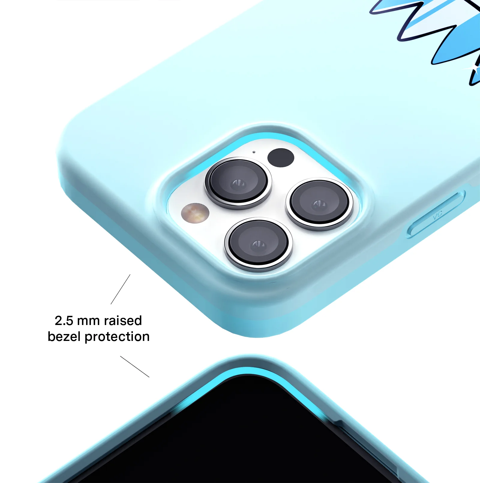 Pudgy Penguins Polar Blue iPhone Case - Image 3