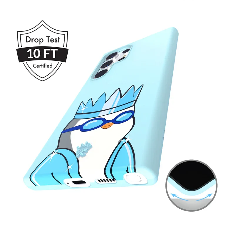 Pudgy Penguins Polar Blue Samsung Case - Image 17