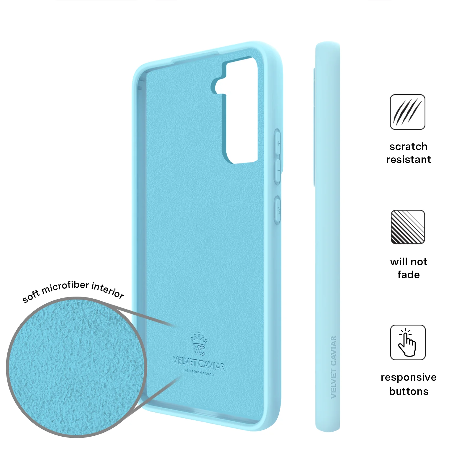 Pudgy Penguins Polar Blue Samsung Case - Image 48