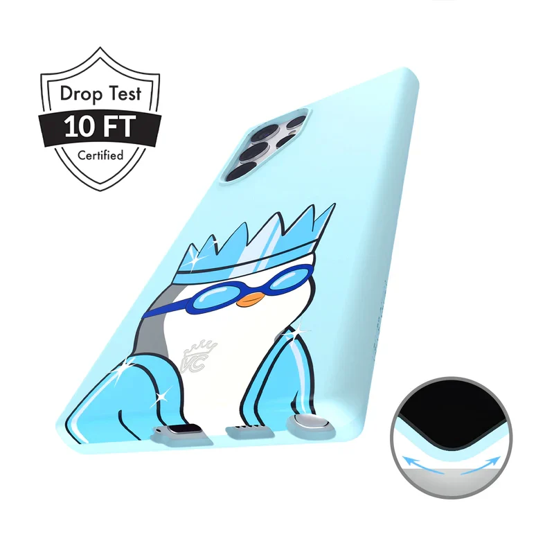 Pudgy Penguins Polar Blue Samsung Case - Image 53