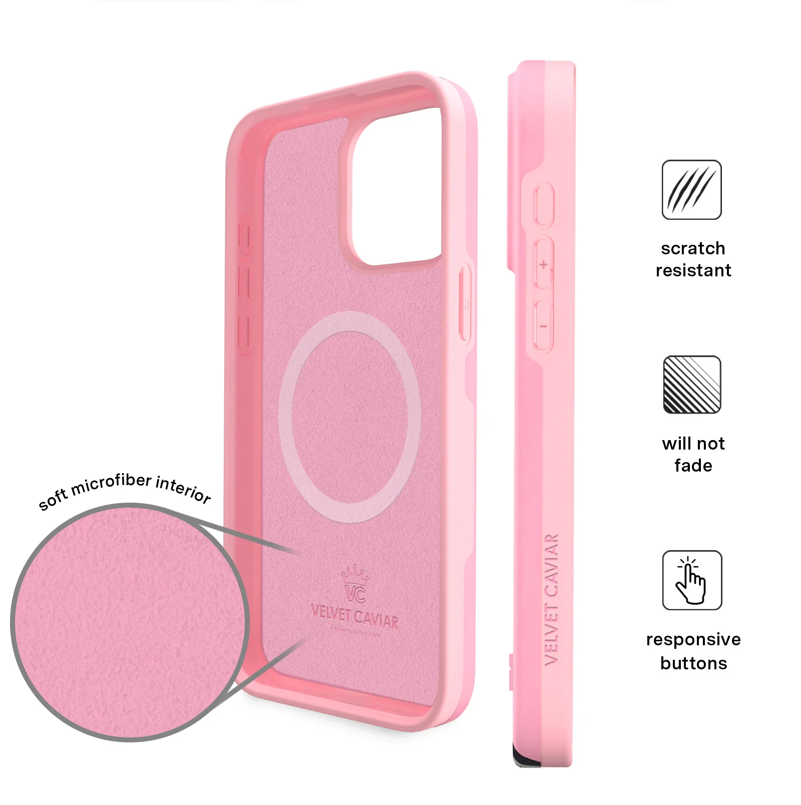 Pudgy Penguins Positive Pink iPhone Case - Image 12