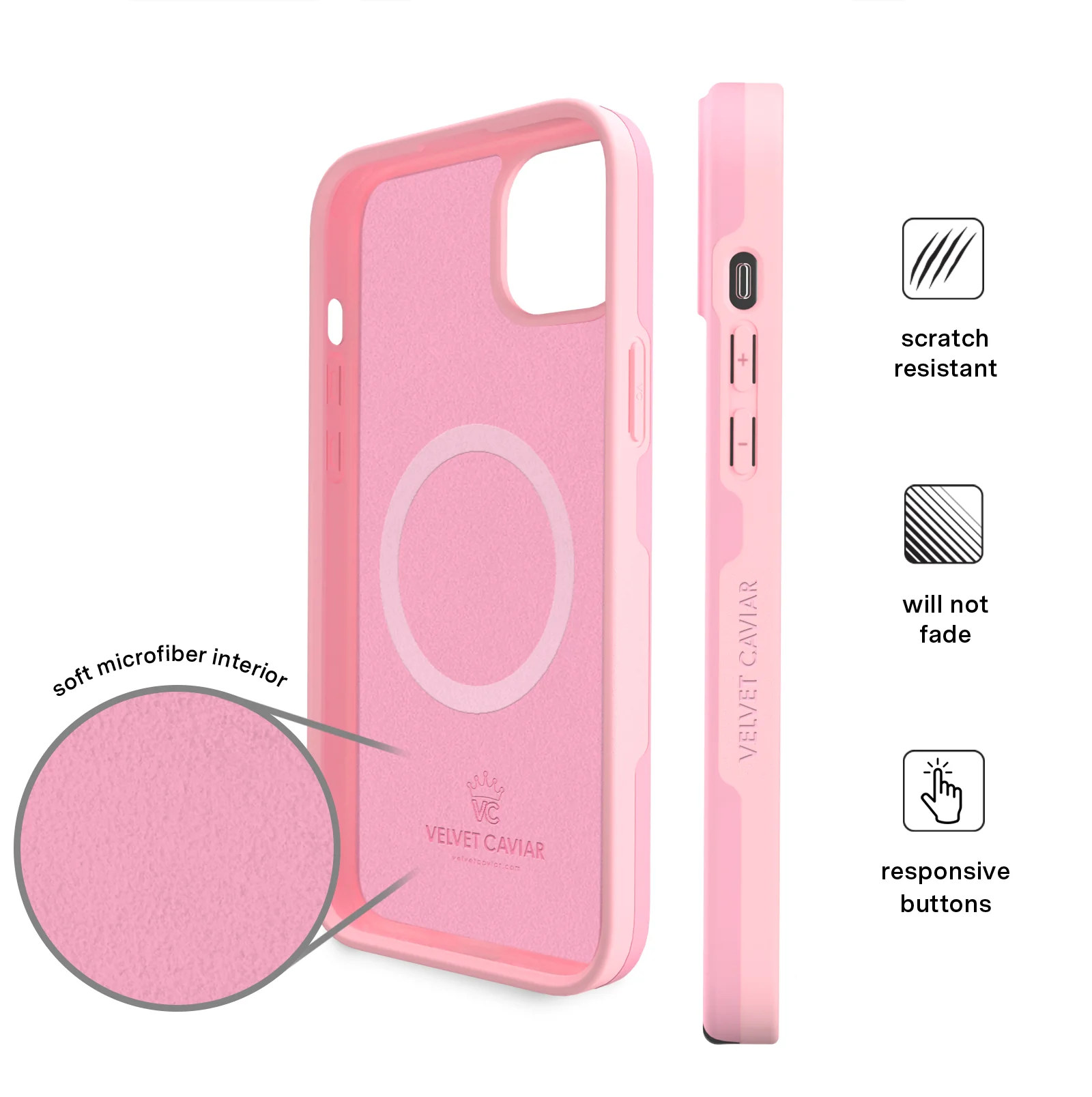 Pudgy Penguins Positive Pink iPhone Case - Image 79