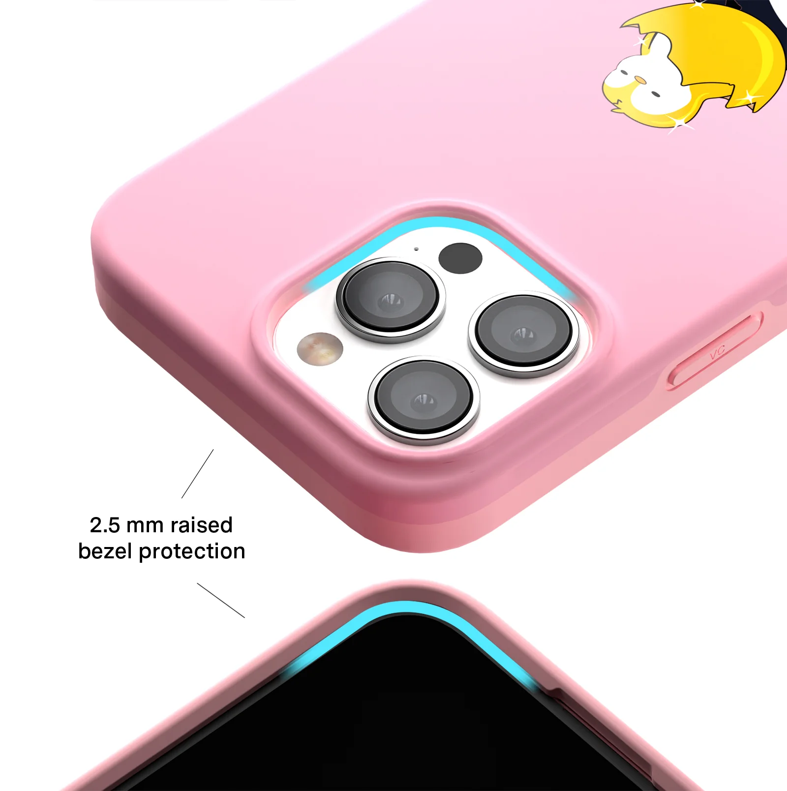 Pudgy Penguins Positive Pink iPhone Case - Image 9