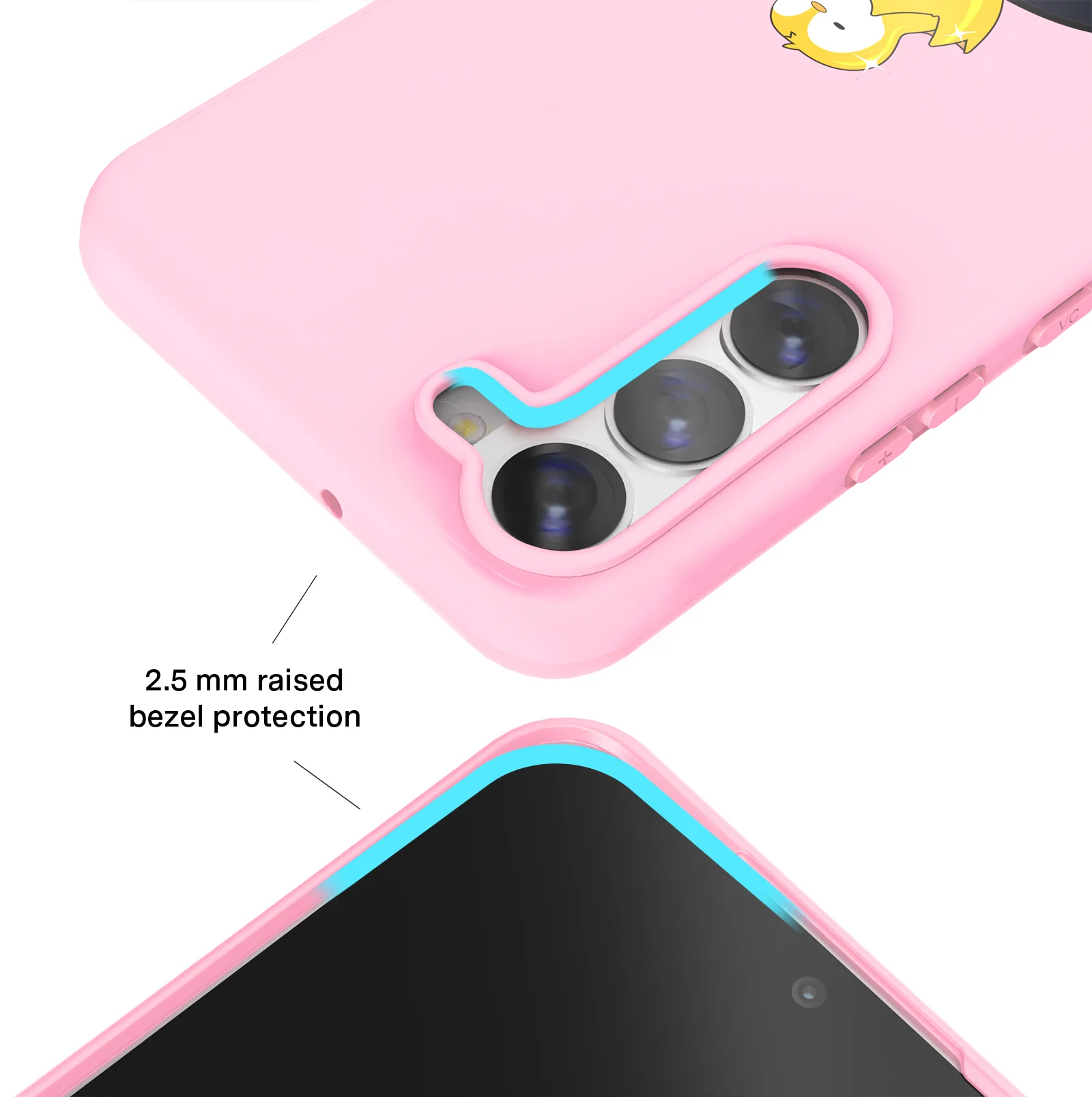 Pudgy Penguins Positive Pink Samsung Case - Image 21