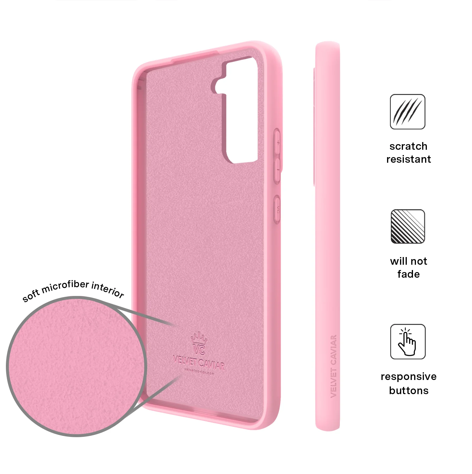 Pudgy Penguins Positive Pink Samsung Case - Image 60