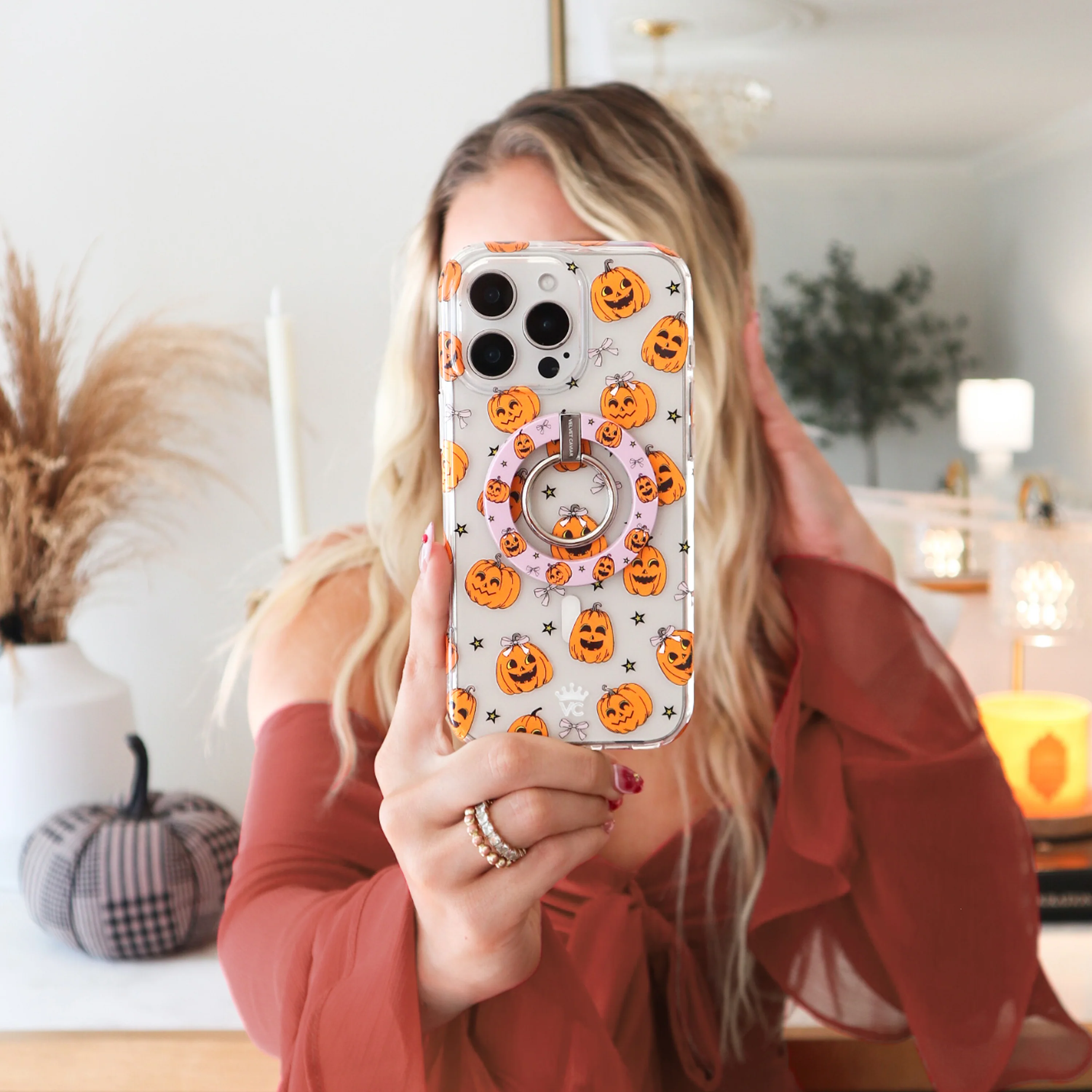 Pumpkin Princess MagSafe Grip Ring - Image 2