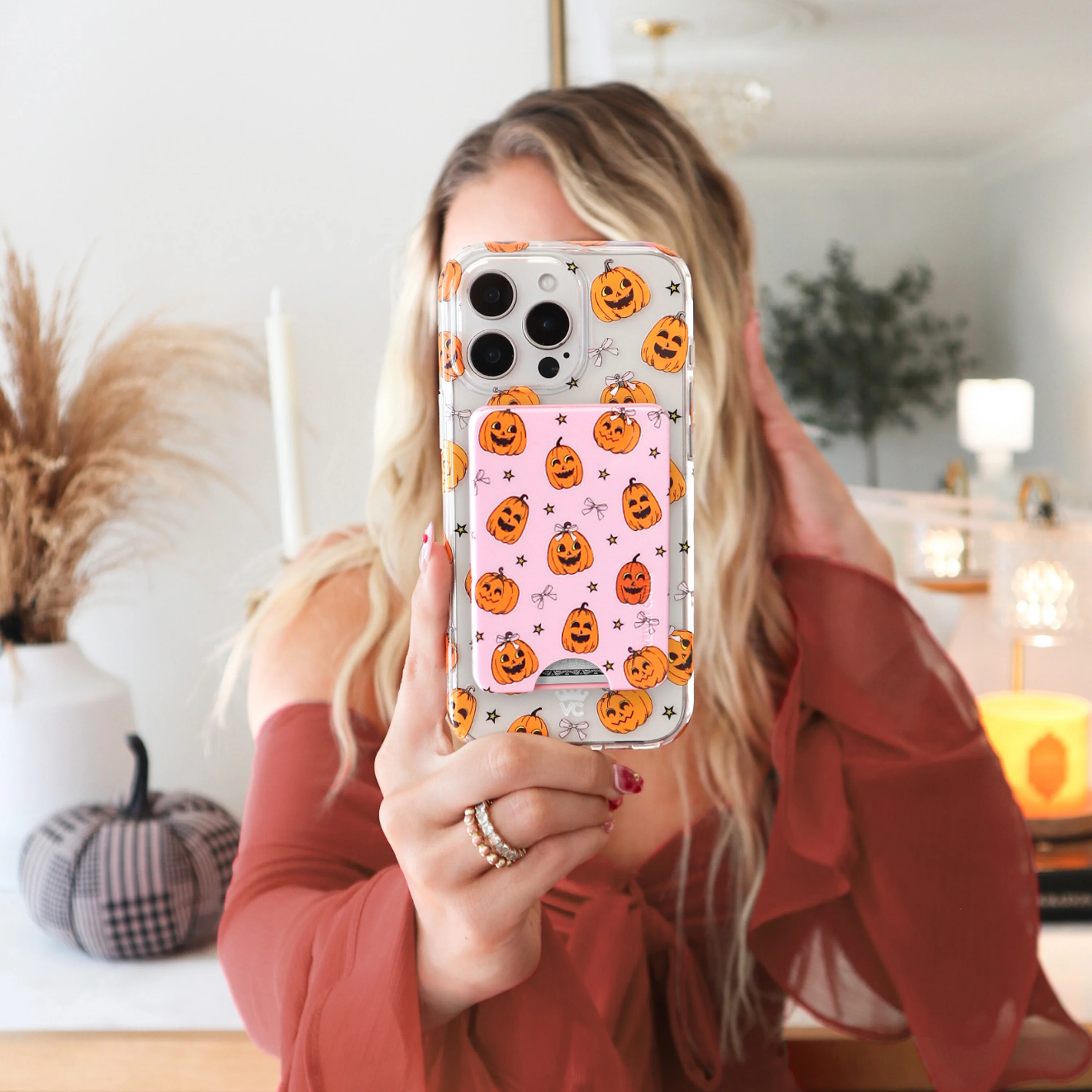 Pumpkin Princess MagSafe Wallet - Image 2