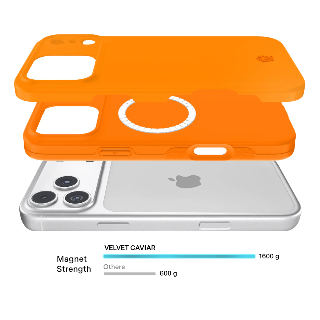 Pumpkin Spice Orange iPhone Case - Image 16