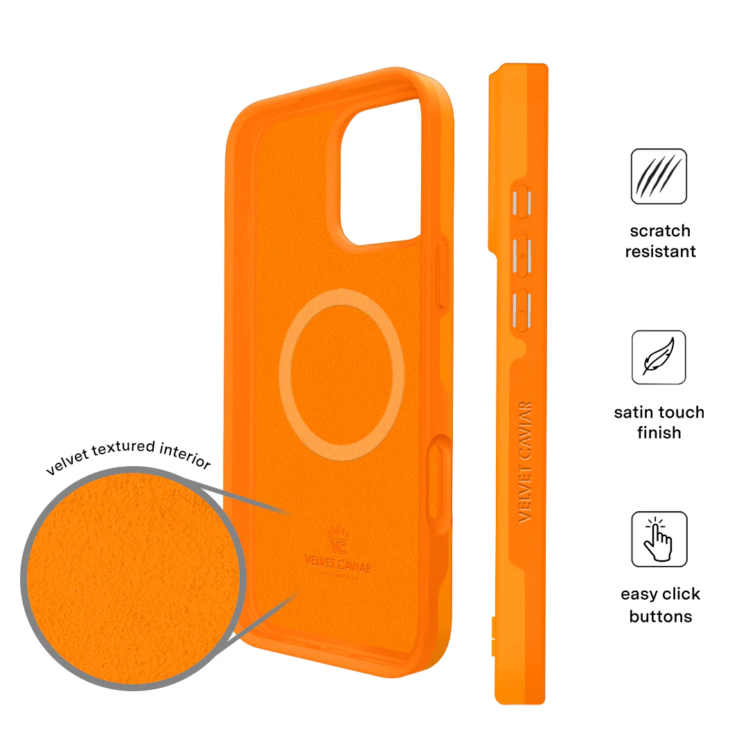 Pumpkin Spice Orange iPhone Case - Image 29