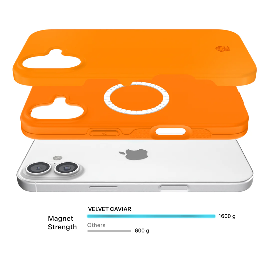 Pumpkin Spice Orange iPhone Case - Image 46