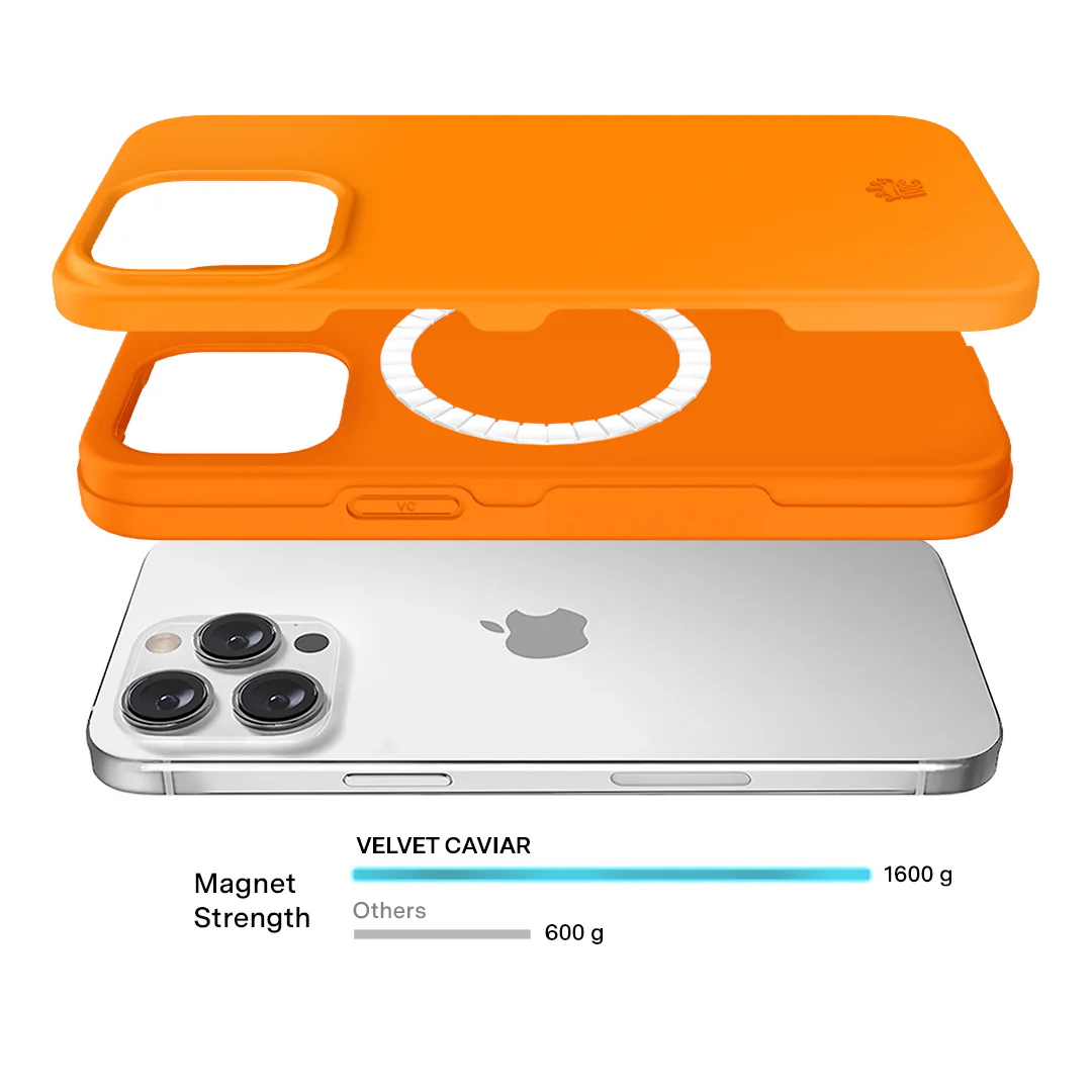 Pumpkin Spice Orange iPhone Case - Image 52