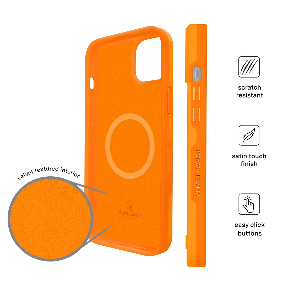 Pumpkin Spice Orange iPhone Case - Image 59