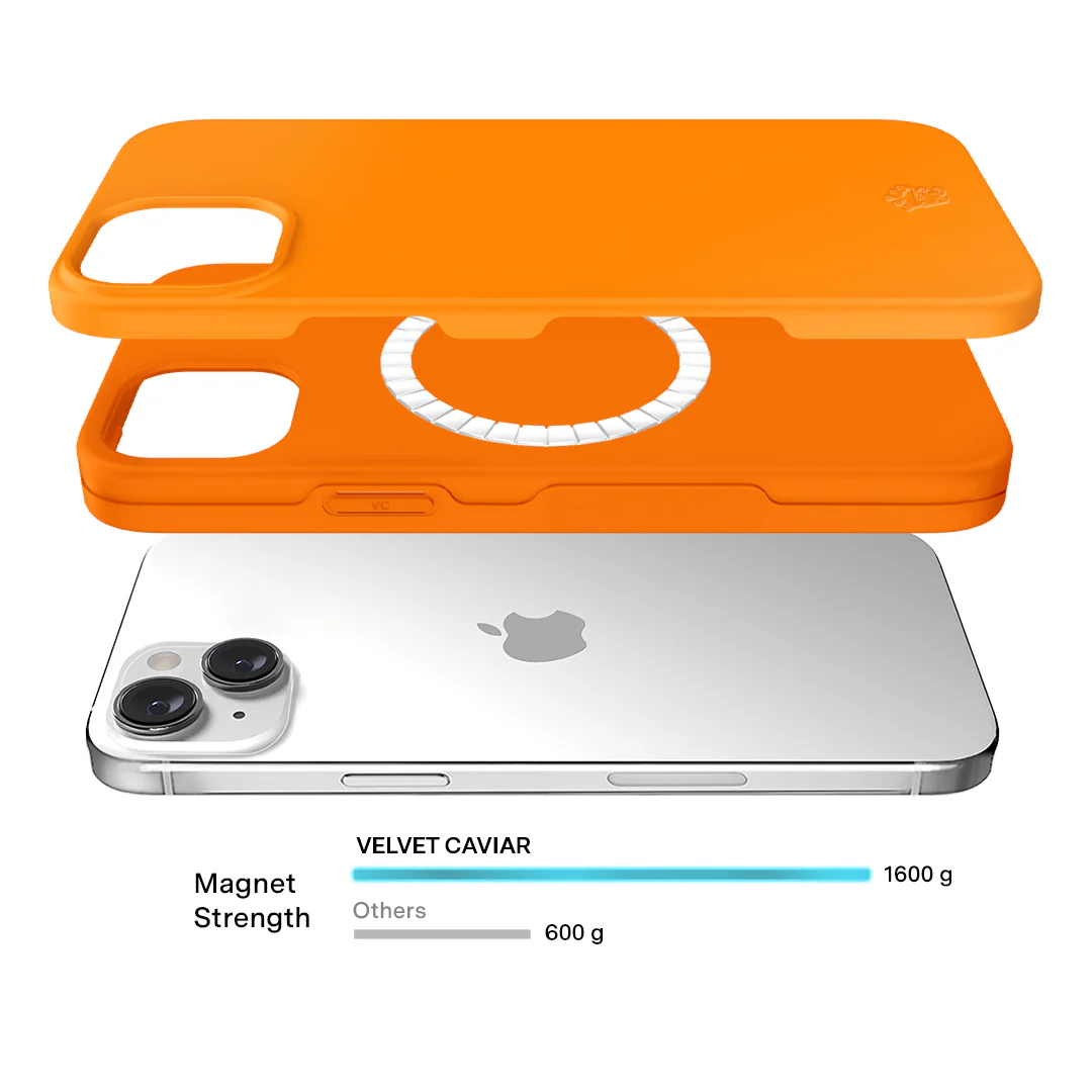 Pumpkin Spice Orange iPhone Case - Image 94