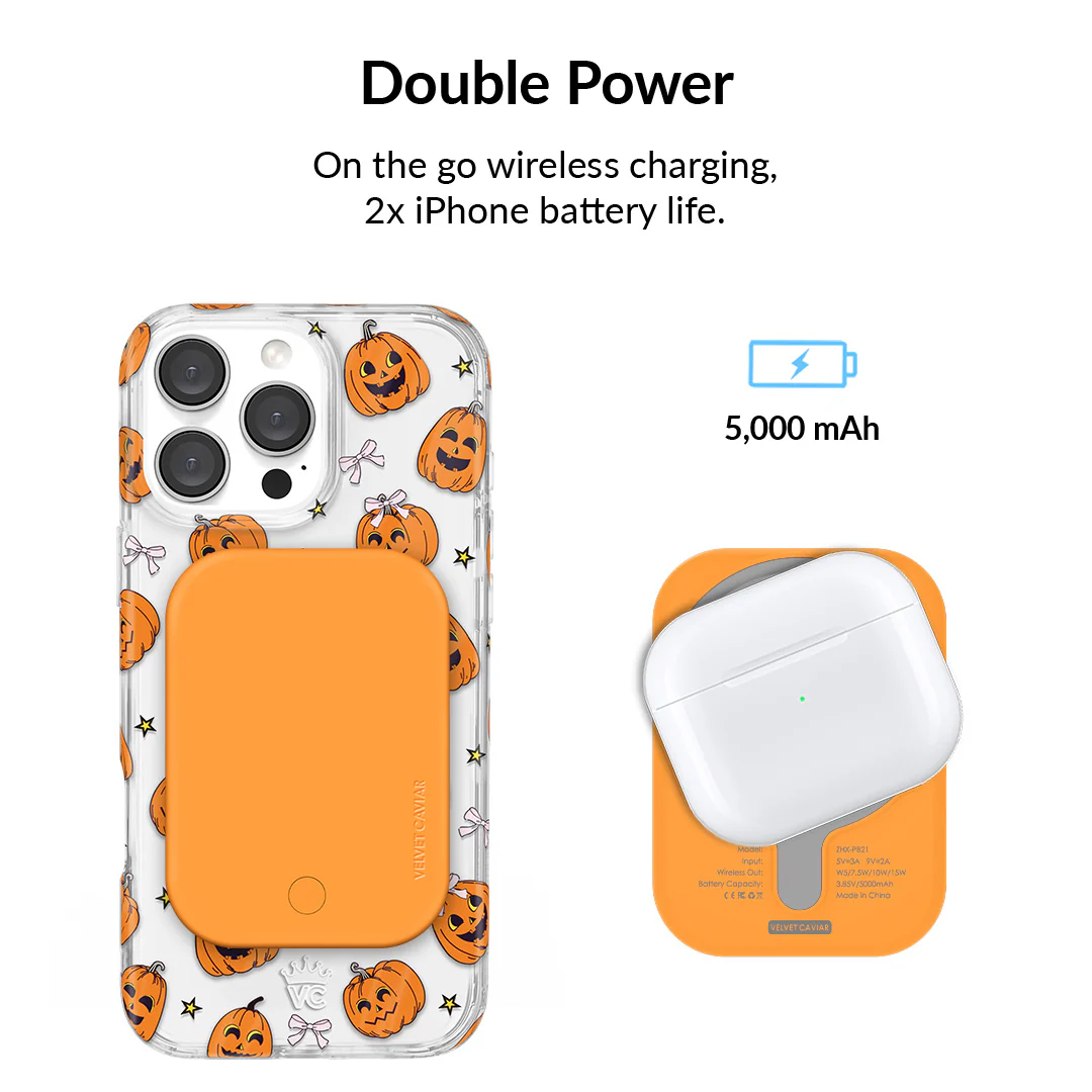 Orange MagSafe Battery Power Pack - Image 3