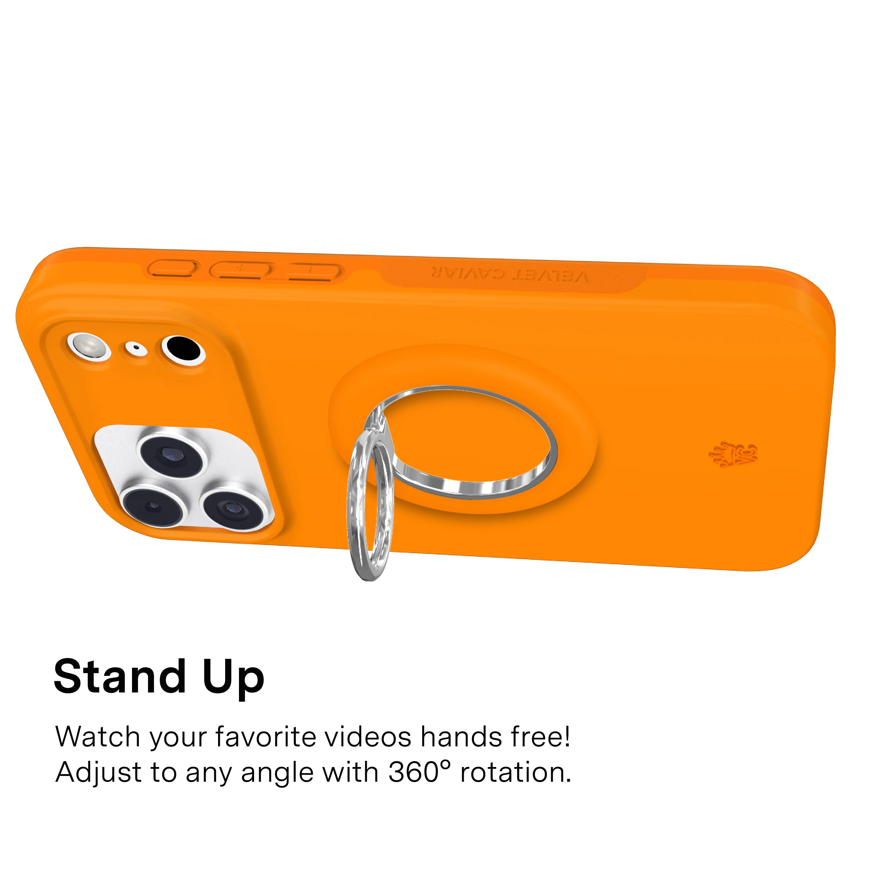 Pumpkin Spice Orange MagSafe Grip Ring - Image 5