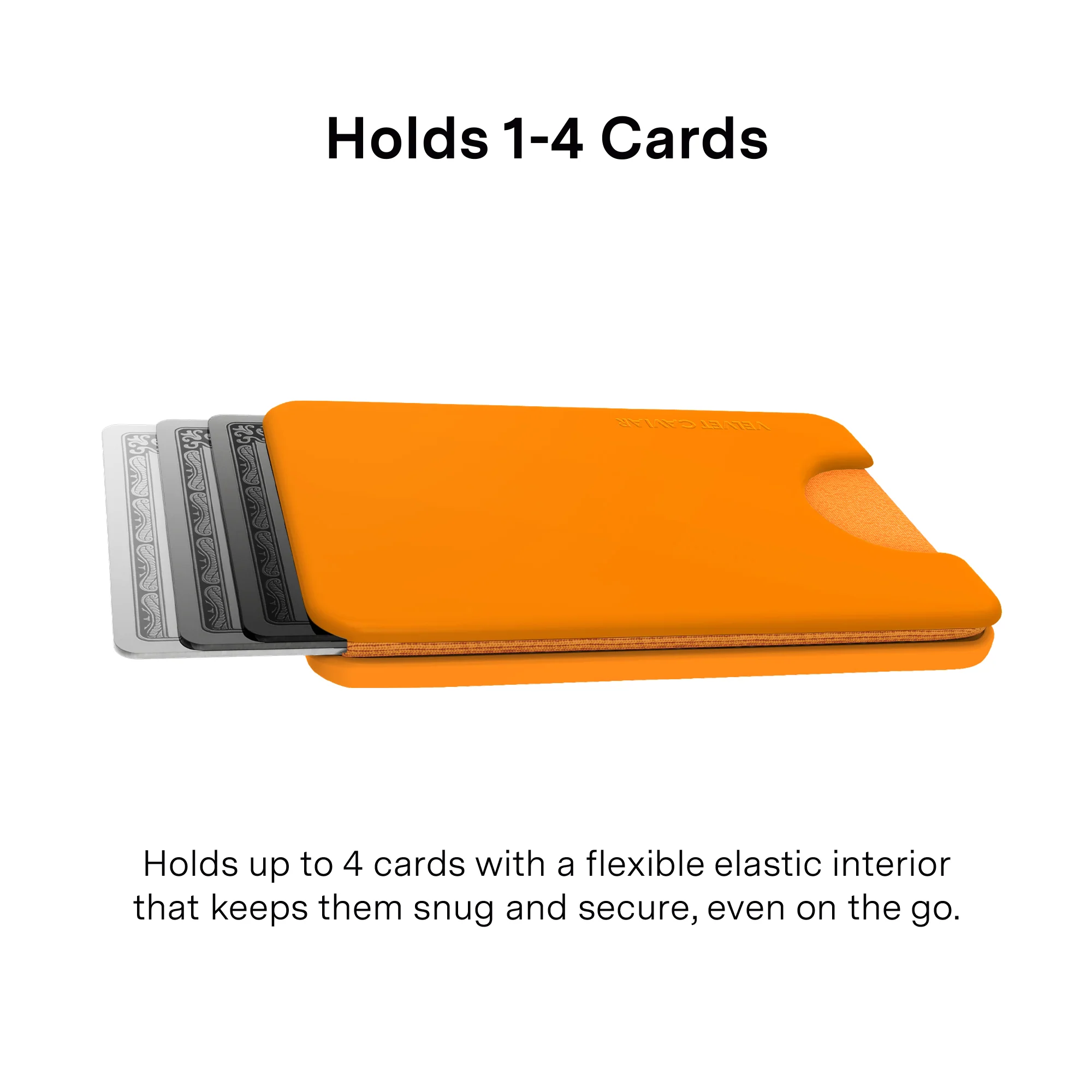 Pumpkin Spice Orange MagSafe Wallet - Image 3