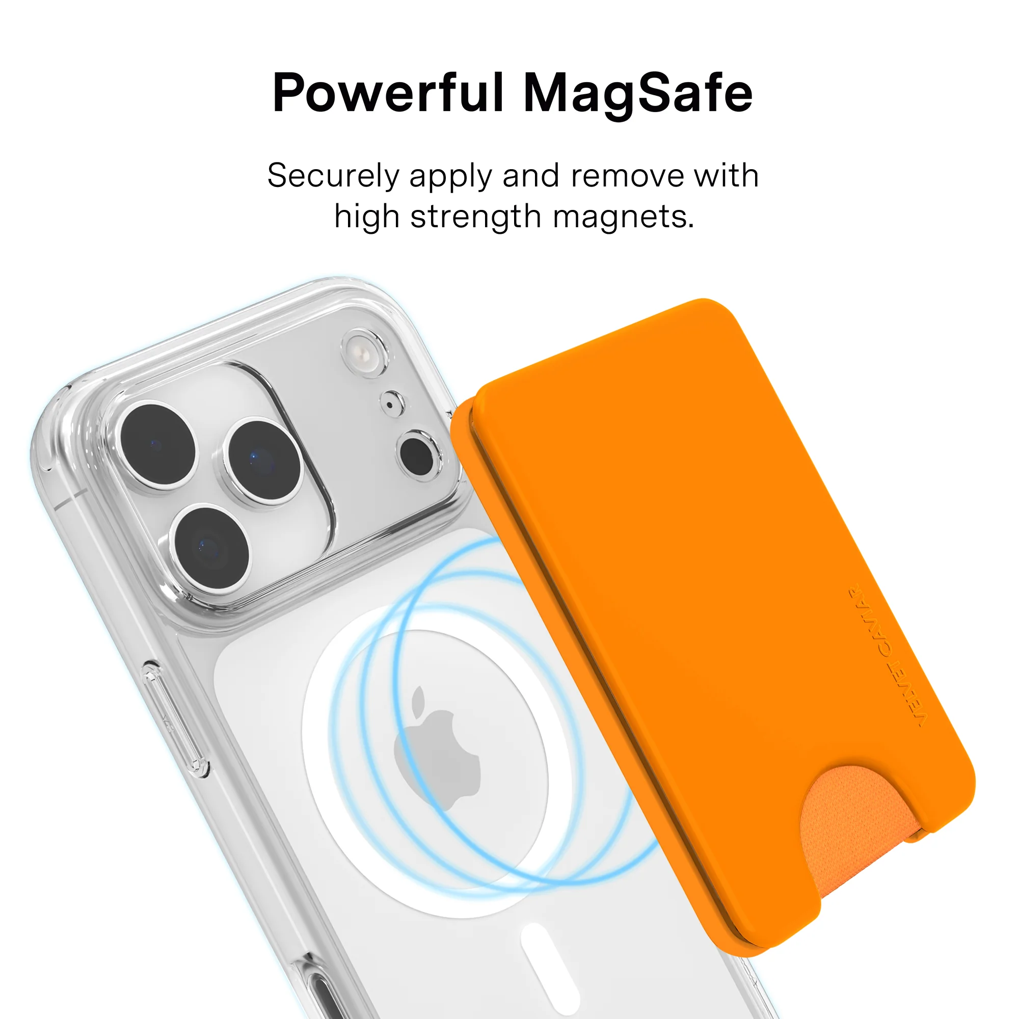 Pumpkin Spice Orange MagSafe Wallet - Image 4