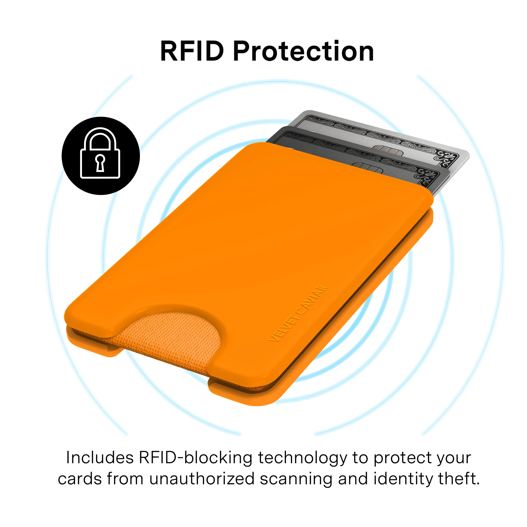 Pumpkin Spice Orange MagSafe Wallet - Image 5