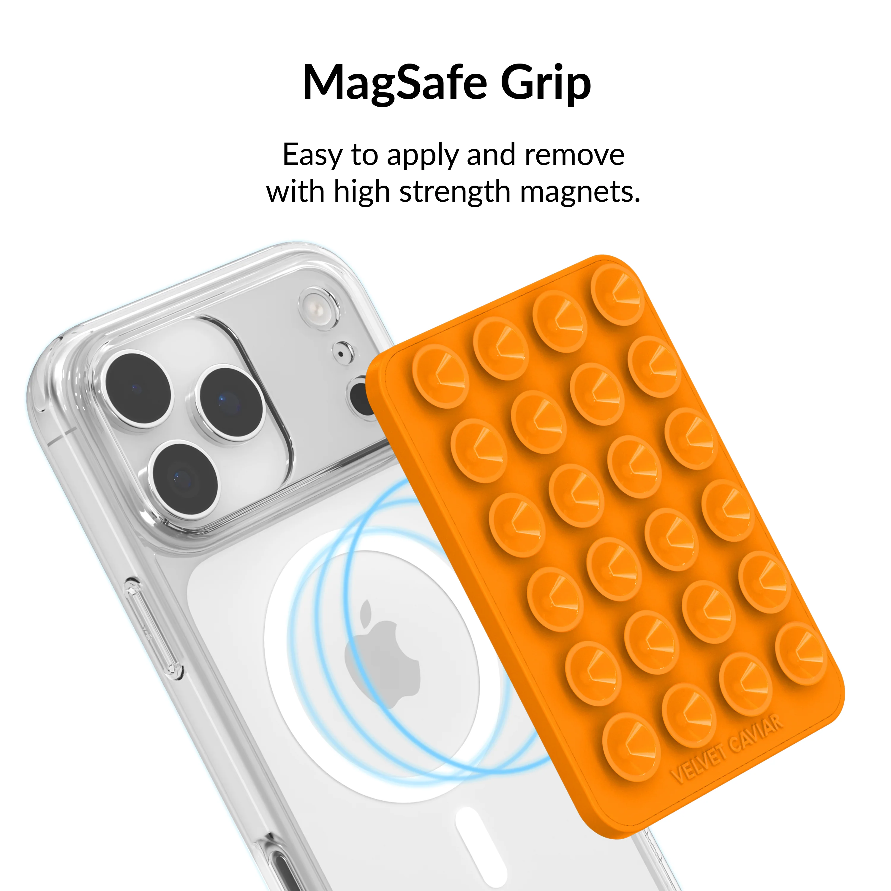 Pumpkin Spice Orange MightyGrip MagSafe Mount - Image 3