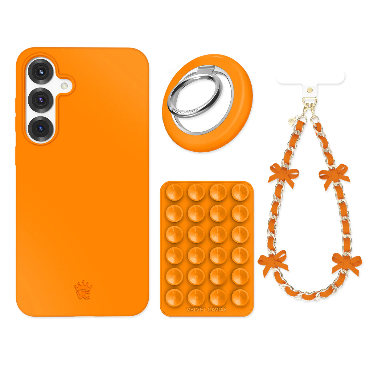 Pumpkin Spice Orange Samsung Bundle Set - Image 2