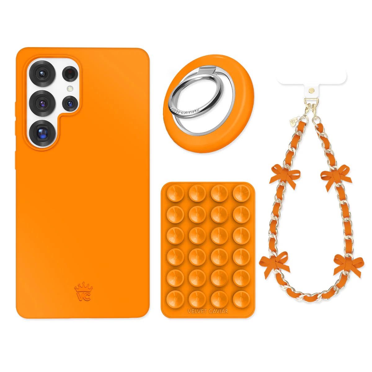 Pumpkin Spice Orange Samsung Bundle Set - Image 3