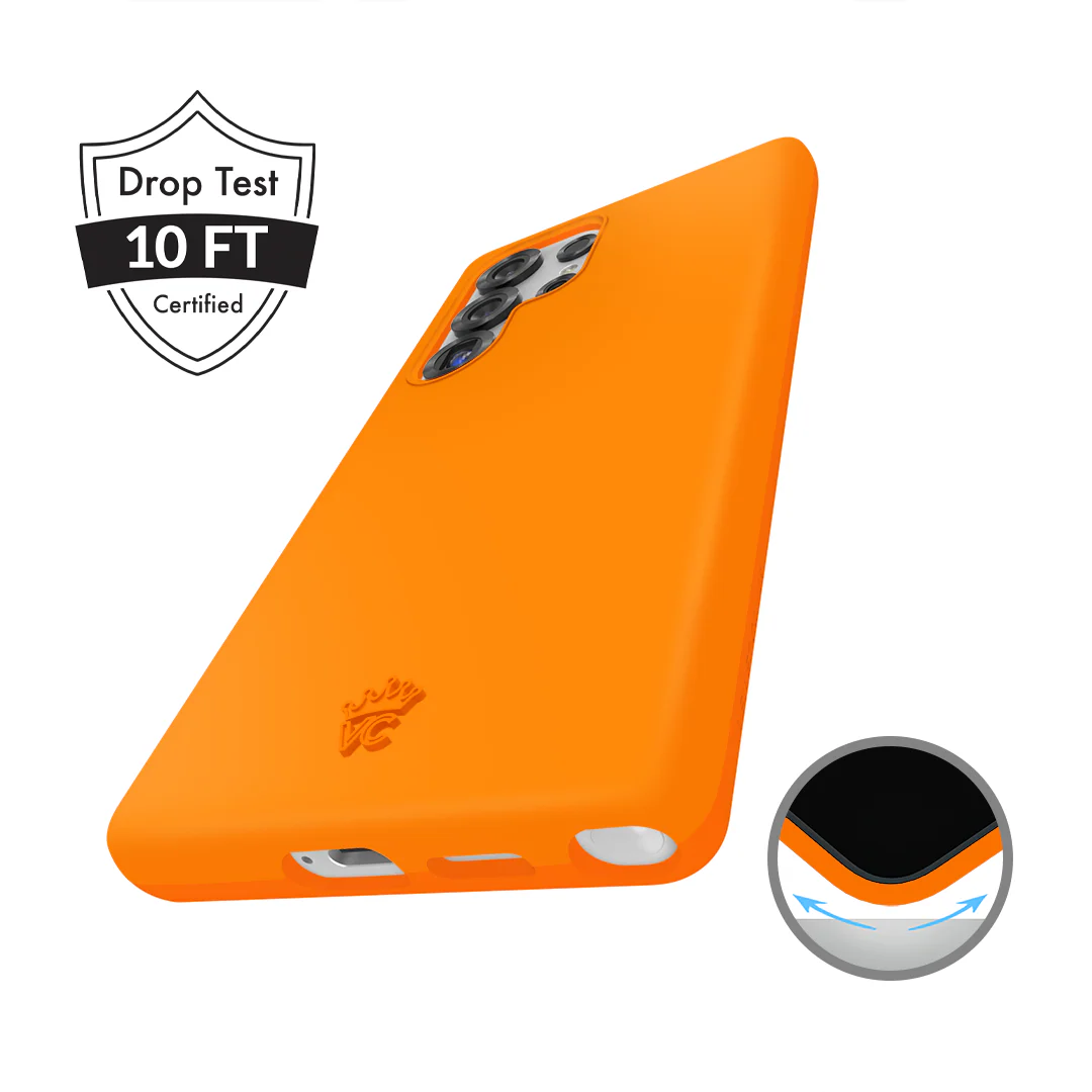 Pumpkin Spice Orange Samsung Case - Image 12