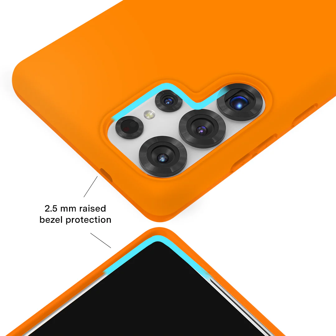 Pumpkin Spice Orange Samsung Case - Image 13