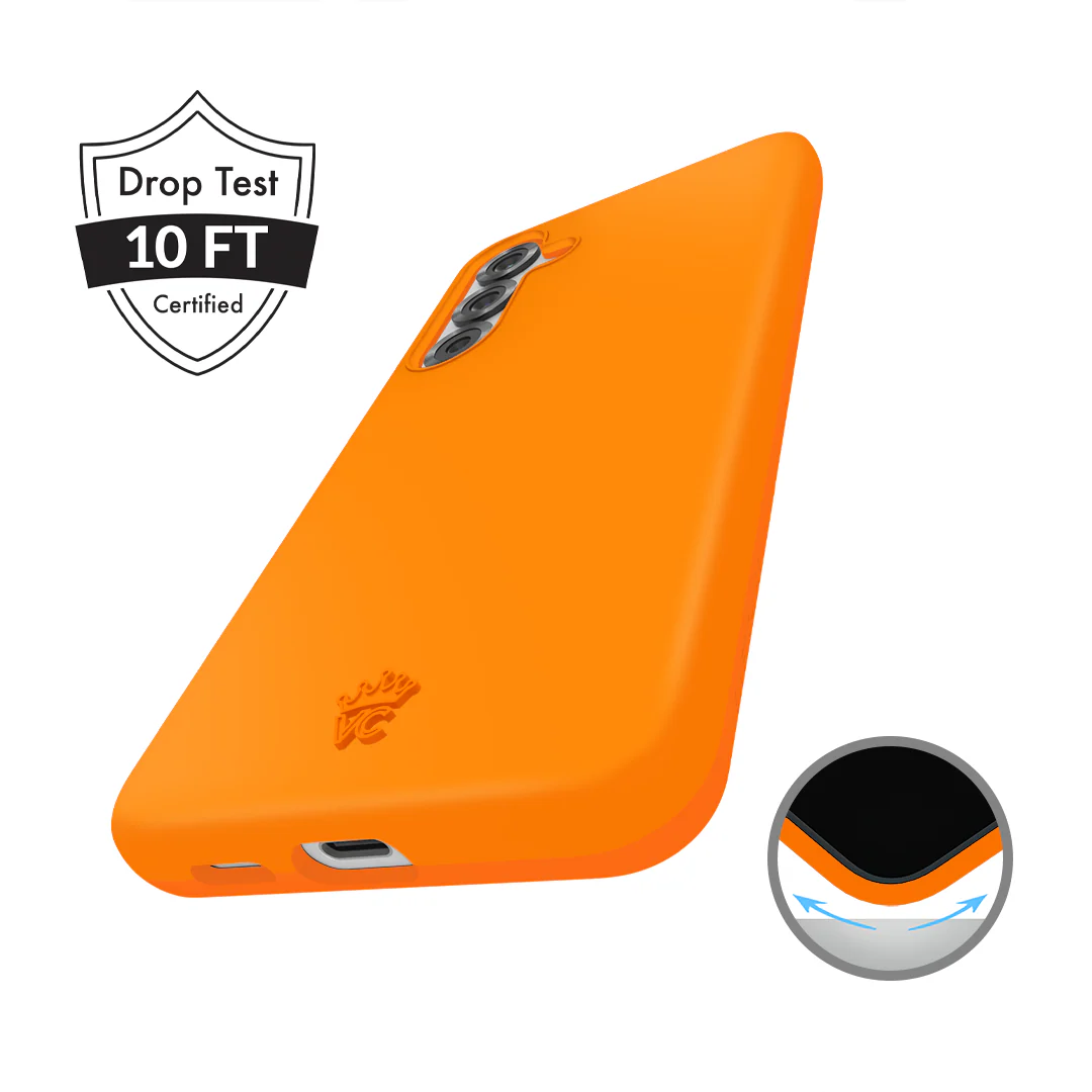 Pumpkin Spice Orange Samsung Case - Image 2