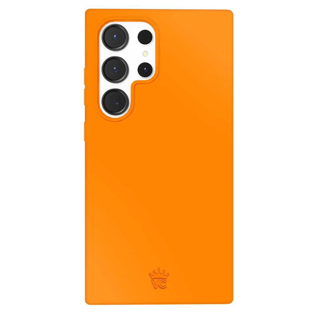 Pumpkin Spice Orange Samsung Case - Image 26