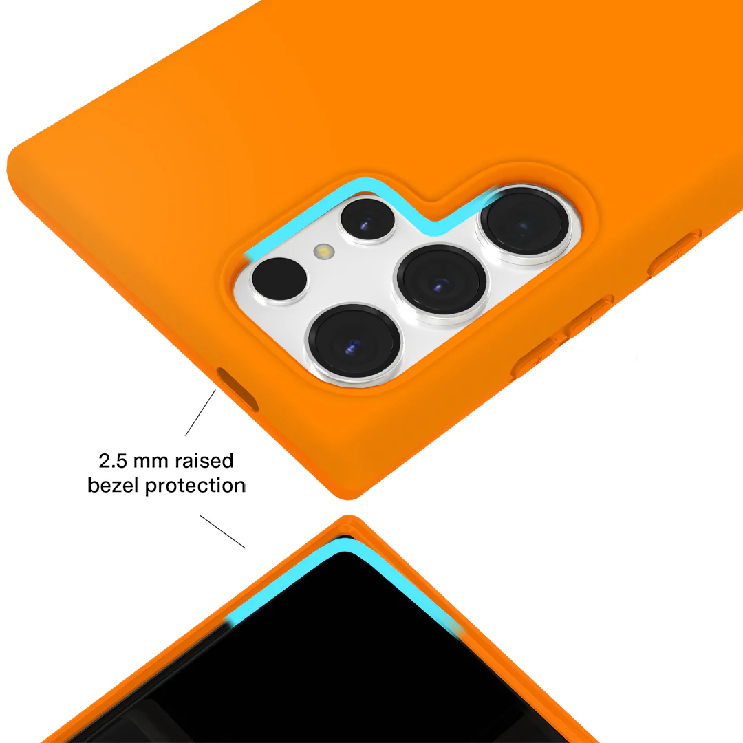 Pumpkin Spice Orange Samsung Case - Image 28