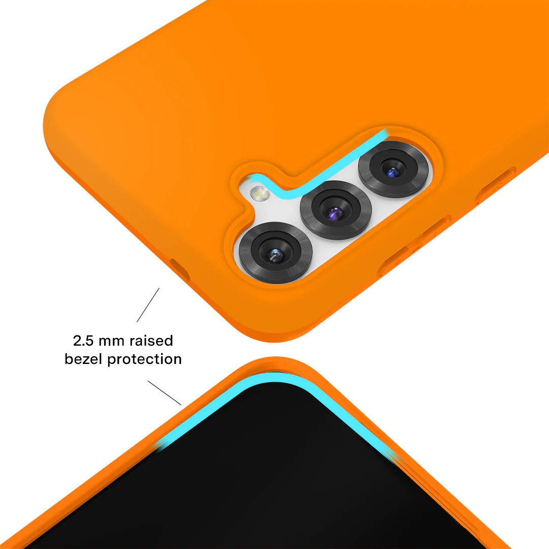 Pumpkin Spice Orange Samsung Case - Image 3