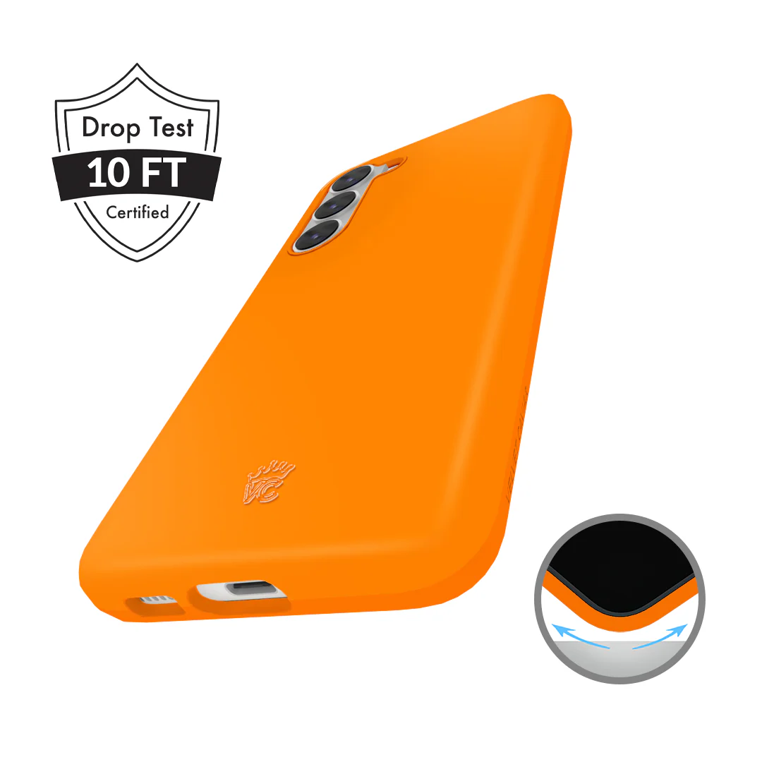 Pumpkin Spice Orange Samsung Case - Image 32