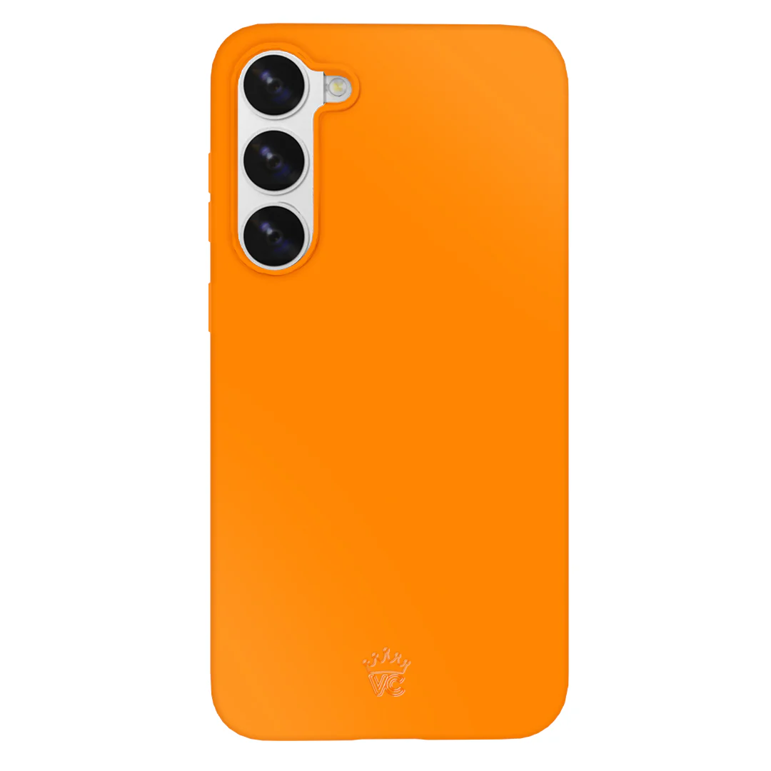 Pumpkin Spice Orange Samsung Case - Image 36