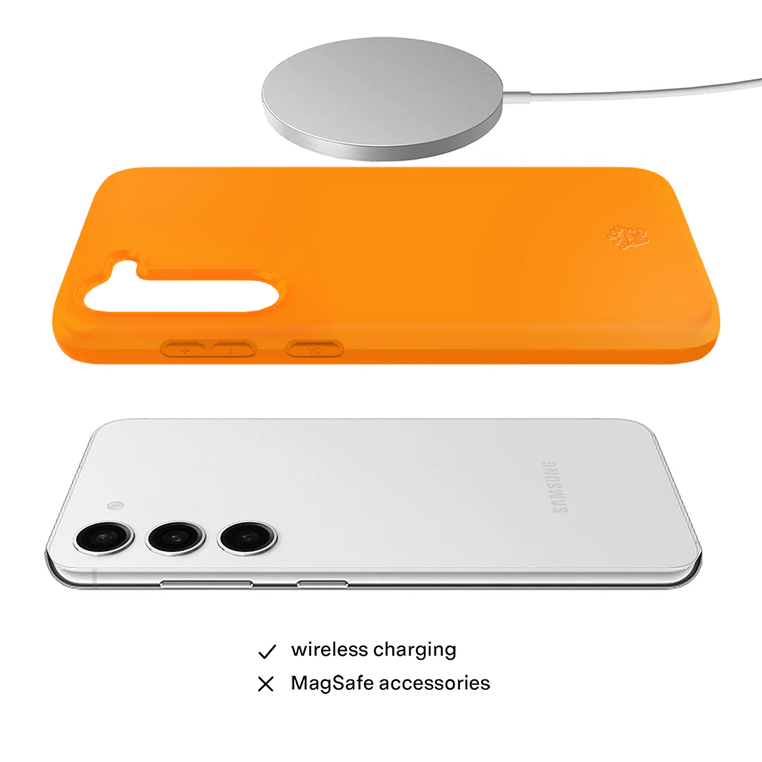 Pumpkin Spice Orange Samsung Case - Image 39