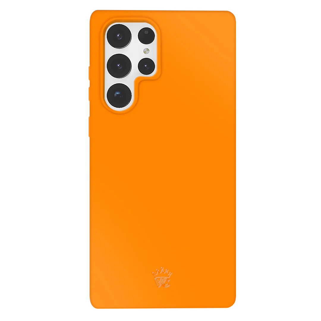 Pumpkin Spice Orange Samsung Case - Image 41