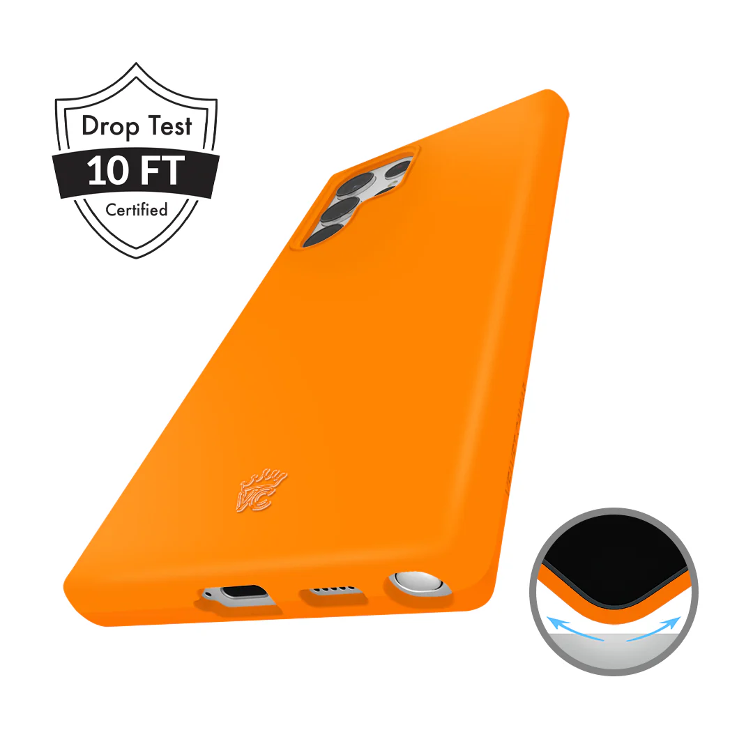 Pumpkin Spice Orange Samsung Case - Image 42